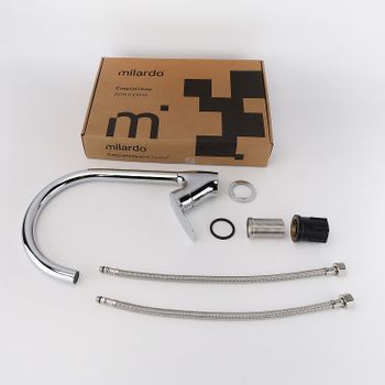 Смеситель для кухни Milardo Rora RORSB0JM05 Хром — фото 4, Смесители для кухни