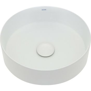 Раковина-чаша AQUAme 36 AQM5012 Белая глянцевая — фото 5, Раковины накладные