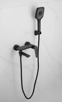 Смеситель для ванны Belz B533-7 B60533-7 Черный — фото 3, Смеситель для ванны