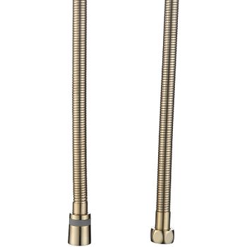 Душевой шланг Raglo R402.15.03 Золото матовое — фото 1, Душевые шланги