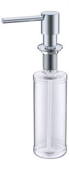 Дозатор для мыла PLUM 0,5L CHR — фото 1, Дозаторы для кухонных моек