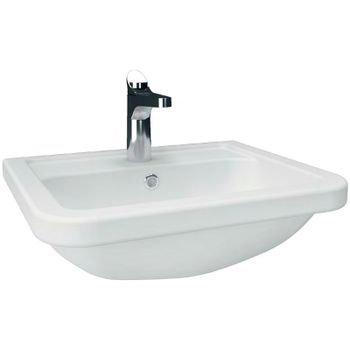 Раковина Creavit Key 50 KY050-00CB00E-0000 Белая — фото 1, Раковины подвесные