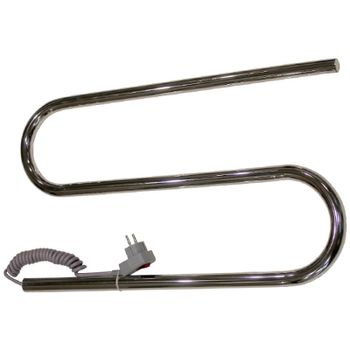 Электрический полотенцесушитель Melodia della vita Wave Electro S-образный 33х60 MTRWVE3360 Полирова — фото 1, Электрические полотенцесушители