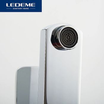 Смеситель для раковины Ledeme H33 1033L Хром — фото 11, Смесители для раковины