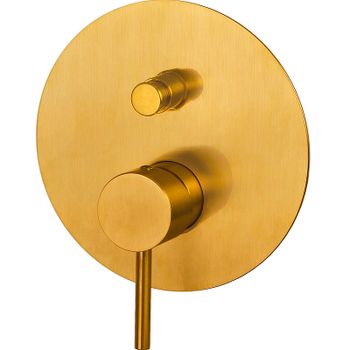 Смеситель для душа Remer X-Style X09KBBG Золото брашированное — фото 1, Смеситель для душа