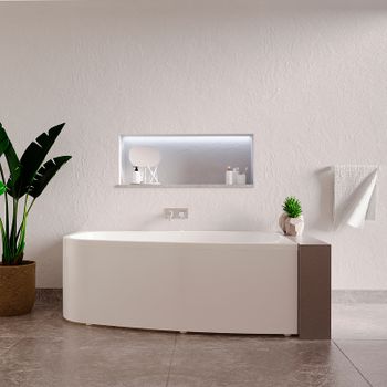 Акриловая ванна Radomir Рона 158x90 R 1-01-0-2-1-343 без гидромассажа — фото 6, Акриловые ванны