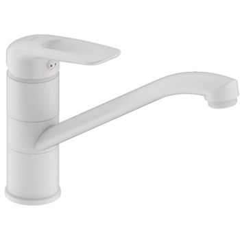 Смеситель для кухни Iddis Male MALWT00i05 Белый матовый — фото 1, Смесители для кухни