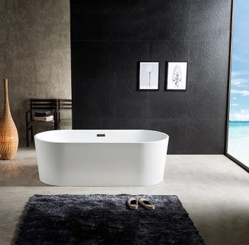 Акриловая ванна Azario Bristol 170х80 BRI17080 без гидромассажа — фото 8, Акриловые ванны