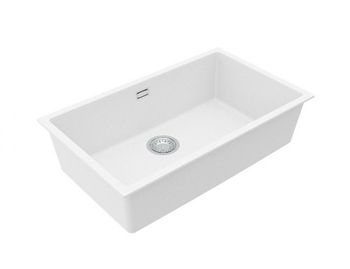 Мойка для кухни ALVEUS OMNI 40 GRANITAL ARCTIC-G11 750x450x198 с сифоном 1145083 — фото 2, Кухонные мойки