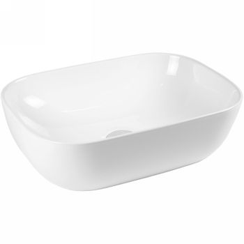 Раковина-чаша Bond 45 S54-450 Белая глянцевая — фото 1, Раковины накладные