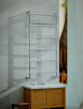 Водяной полотенцесушитель Margaroli Sole 4424706CRN Хром — фото 3, Водяные полотенцесушители