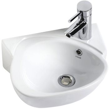 Раковина Creavit Cocuk 38 CK035-00CB00E-0000 Белая — фото 1, Мини-раковины