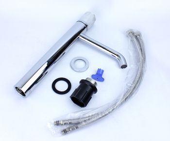 Смеситель для раковины Bronze de Luxe Focus 24615CM Хром — фото 2, Смесители для раковины