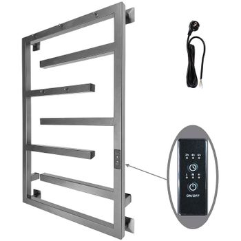 Электрический полотенцесушитель Altasan ЛабиринтПроф 80x50 ЛабиринтПроф5кр8050Г Графит — фото 1, Электрические полотенцесушители