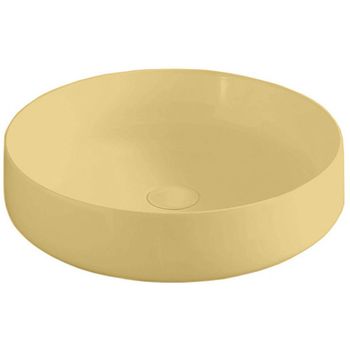 Раковина-чаша Artceram Cognac 48 COL002 12 00 Giallo zinco — фото 1, Раковины накладные