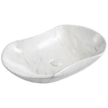 Раковина-чаша CeramaLux 67 503H012 Белая — фото 1, Раковины накладные