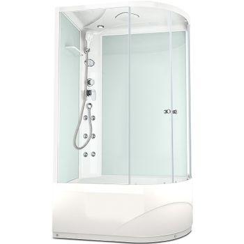 Душевая кабина Melodia della vita Classica 120x80 L MB01012 с гидромассажем — фото 1, Душевые кабины