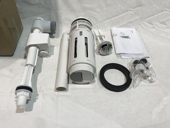 Унитаз компакт CeramaLux 1222A с бачком и сиденьем Микролифт — фото 6, Напольные унитазы