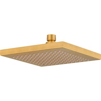 Верхний душ Remer 359SSBGx Золото брашированное — фото 1, Верхние души