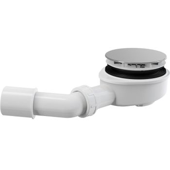 Сифон для душевого поддона Alcaplast AG210272100 (A491CR) Хром — фото 1, Сифоны для поддонов