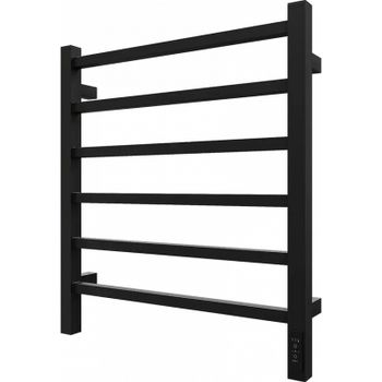 Электрический полотенцесушитель Grois Alex GR-101 50/60 П6 9005 U Черный матовый — фото 1, Электрические полотенцесушители