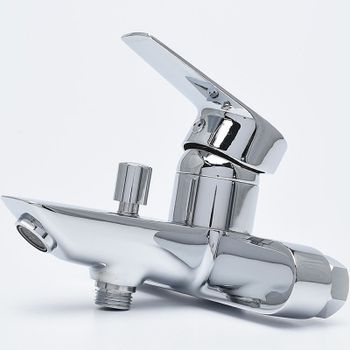 Смеситель для ванны AQUAme Prato AQMP6112 Хром — фото 6, Смеситель для ванны