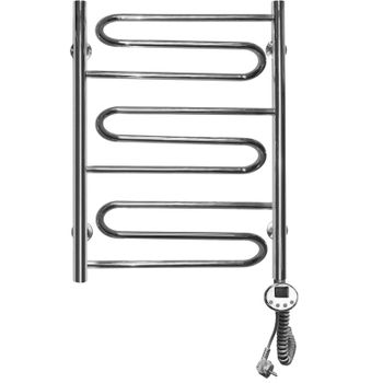 Электрический полотенцесушитель Domoterm Офелия П9 500*700 ER Хром — фото 1, Электрические полотенцесушители