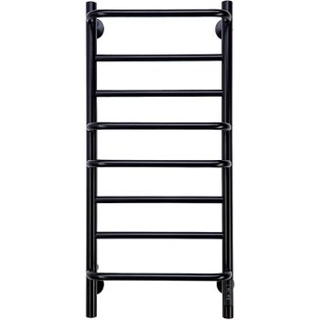 Электрический полотенцесушитель Comfysan Puro EC-8 80x40 012939 Черный матовый — фото 4, Электрические полотенцесушители