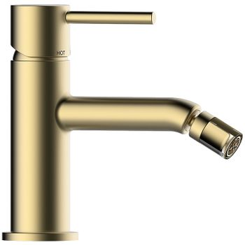 Смеситель для биде Bossini Teo Z00702.043 Сатинированное золото — фото 1, Смесители для биде