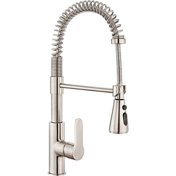 Смеситель для кухни E.C.A. Nita 102518106EX Сталь — фото 1, Смесители для кухни