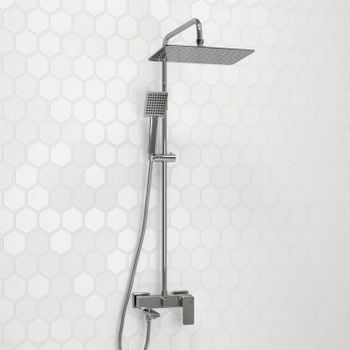 A177.069.141.010.CH Душевой комплект со смесителем — фото 1, Душевые стойки