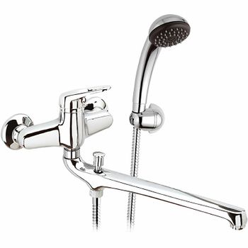 Смеситель для ванны Remer Remix R49 универсальный Хром — фото 1, Смеситель для ванны