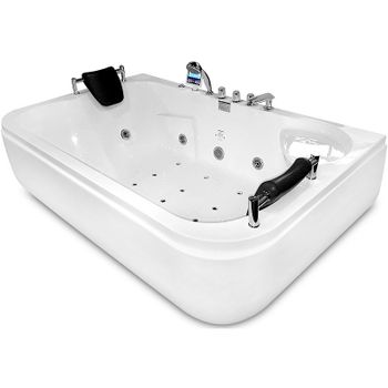 Акриловая ванна Gemy 180х116 G9085 K L с гидромассажем — фото 1, Акриловые ванны