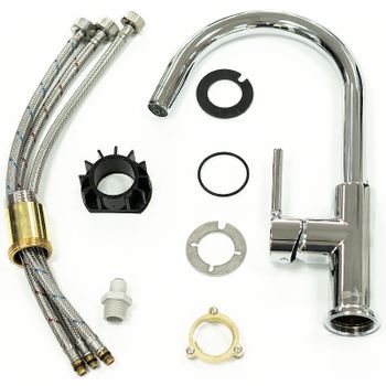 Смеситель для кухни Lemark Comfort LM3073C085 Хром — фото 9, Смесители для кухни