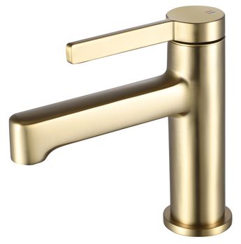 Смеситель "Canberra Gold" д/рак, арт. CR26Gold — фото 1, Смесители для раковины