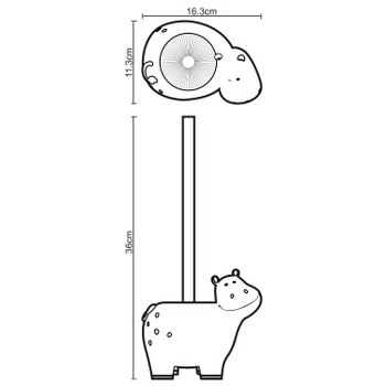 Lippe K-8127 Щетка для унитаза — фото 4, Ершики для унитаза