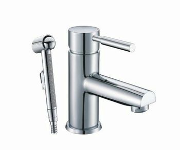 Main 4108 Смеситель для умывальника с гигиенической лейкой — фото 1, Гигиенические души