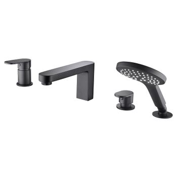 Elbe 7455 Смеситель на борт ванны, 4 отверстия — фото 5, Смеситель для ванны