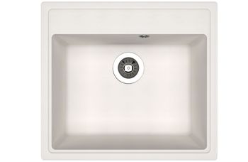 Dr.Gans Мойка "Ника" 570, белый СМс — фото 1, Кухонные мойки