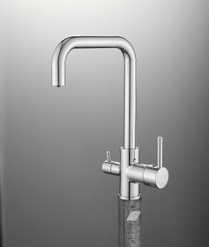 Смеситель для кухни Belz B802 B76802 Хром — фото 2, Смесители для кухни