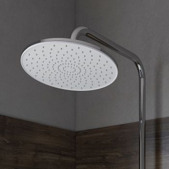 Душевая система Iddis Shelfy SHESB3Bi06 Хром — фото 2, Душевые стойки