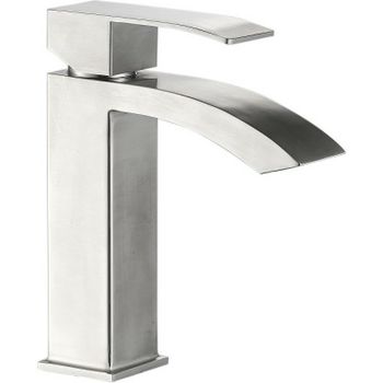 Смеситель для раковины Haiba HB10815 Нержавеющая сталь — фото 1, Смесители для раковины