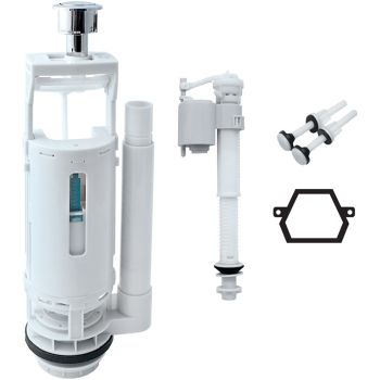 Сливная арматура Iddis F012400-02K с нижней подводкой (тип Б) — фото 1, Комплектующие для туалета