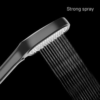 Ручной душ Milardo Ideal Spa 3F ILS3FB0M18 Черный матовый — фото 7, Лейки для душа