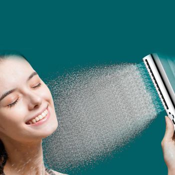 Ручной душ AQUAme AQM8505CR Хром — фото 4, Лейки для душа