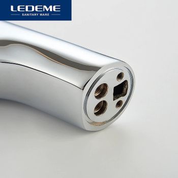 Смеситель для раковины Ledeme H40 1040L Хром — фото 6, Смесители для раковины