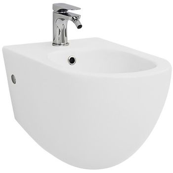 Биде Artceram File 2.0 FLB001 05 30 подвесное Белое матовое — фото 1, Биде подвесные