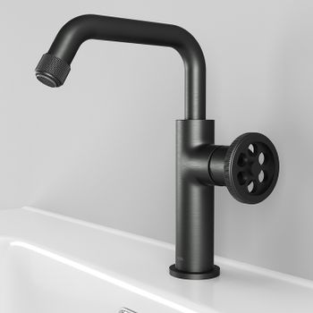 Смеситель для раковины Iddis Grange GRAGMR0i01 Графит матовый — фото 5, Смесители для раковины