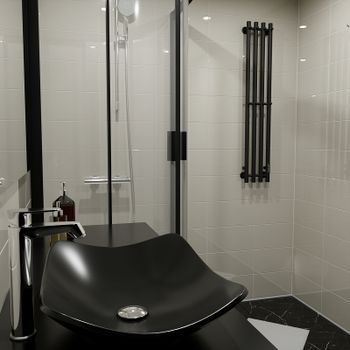 Электрический полотенцесушитель Altasan Арго 120х21 Арго12021ЧМ Черный муар — фото 5, Электрические полотенцесушители