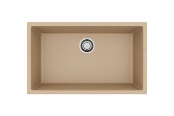 Мойка для кухни ALVEUS OMNI 40 GRANITAL BEIGE-G55 750x450x198 с сифоном 1145083 — фото 1, Кухонные мойки